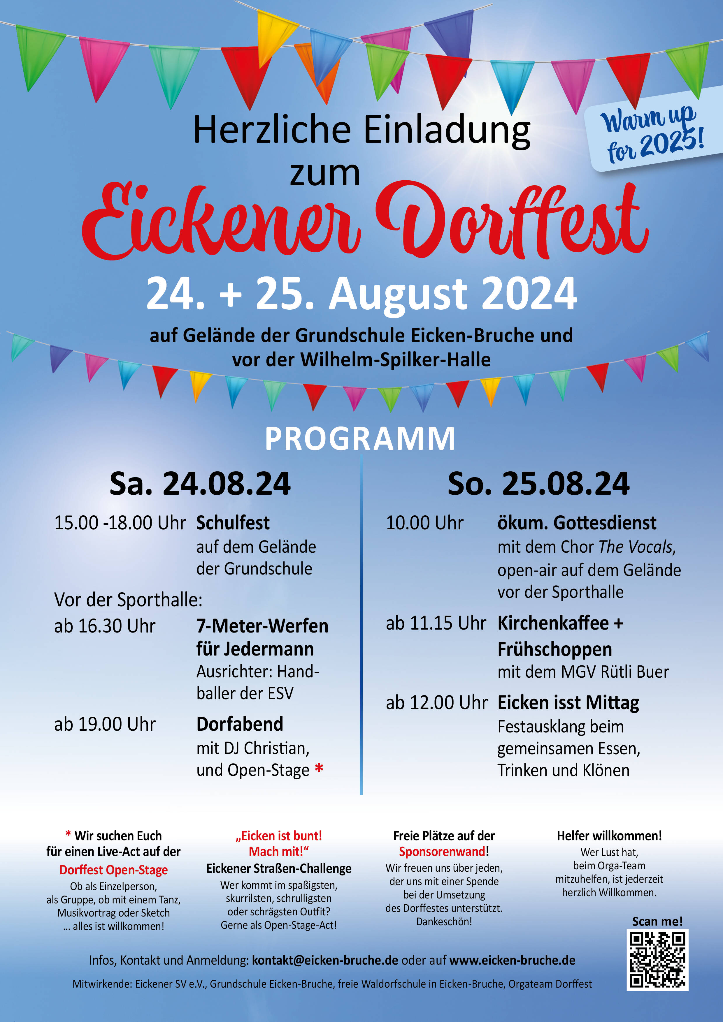Plakat Dorffest 2024 05 28